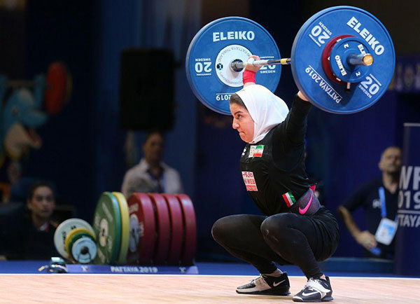 پوپک بسامی؛ اولین وزنه‌بردار زن ایرانی