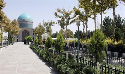 خواجه ربیع بقعه ای با کاشی های فیروزه ای/ بنایی برای صحابه پیامبر در پایتخت معنوی